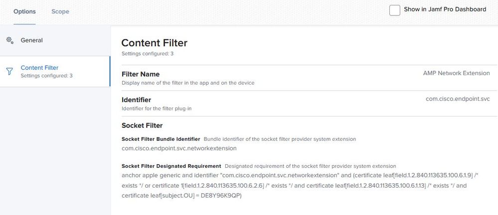 Content Filter