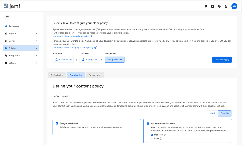 SearchRules_JamfSafeInternet_Console.png